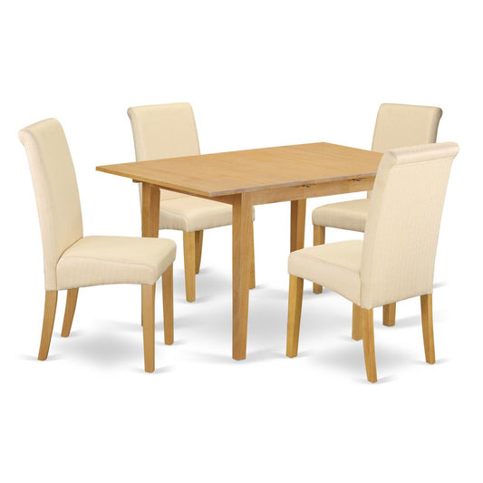 Dining Room Set Oak, NOBA5-OAK-02