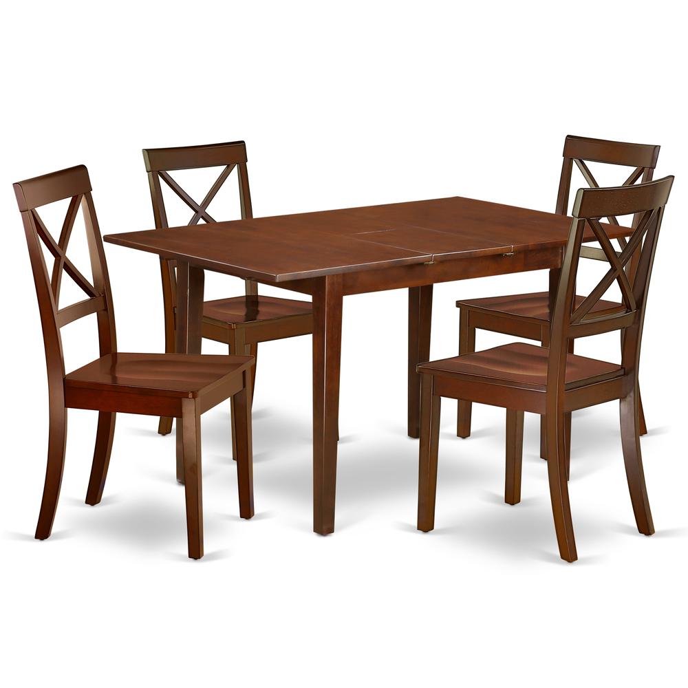 Dining Room Set Mahogany, NOBO5-MAH-W