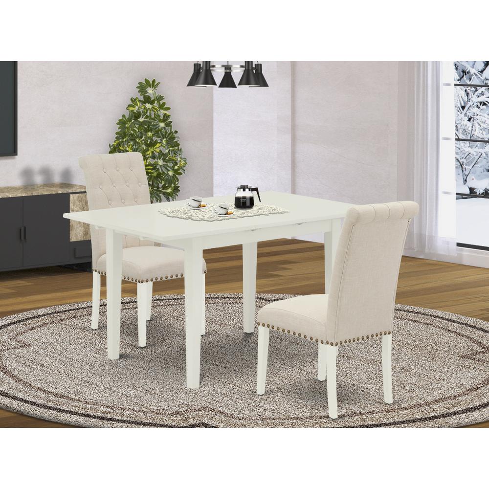 Dining Table- Dining Chairs, NOBR3-LWH-02