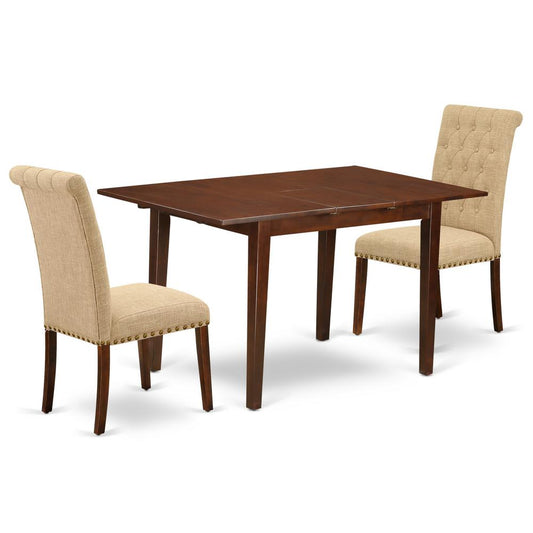 Dining Room Set Mahogany, NOBR3-MAH-04