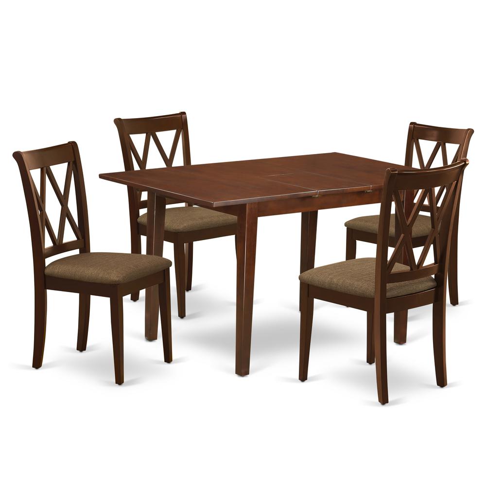 Dining Room Set Mahogany, NOCL5-MAH-C