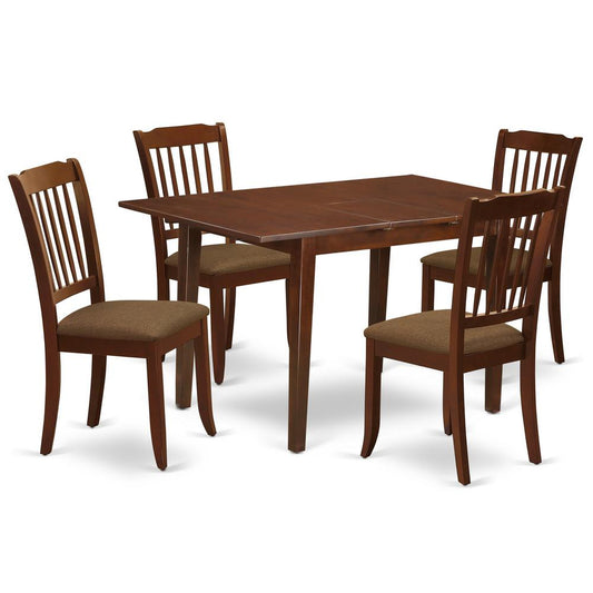 Dining Room Set Mahogany, NODA5-MAH-C