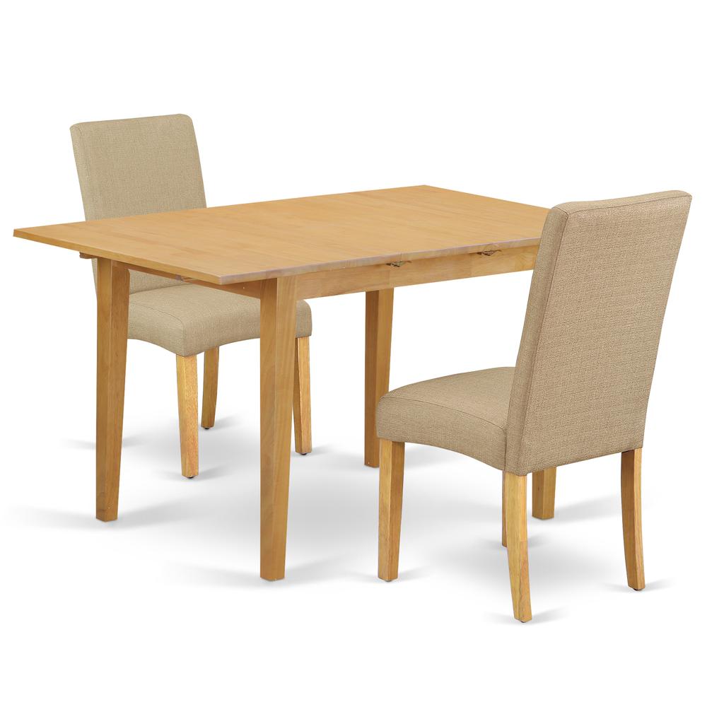 Dining Room Set Oak, NODR3-OAK-16