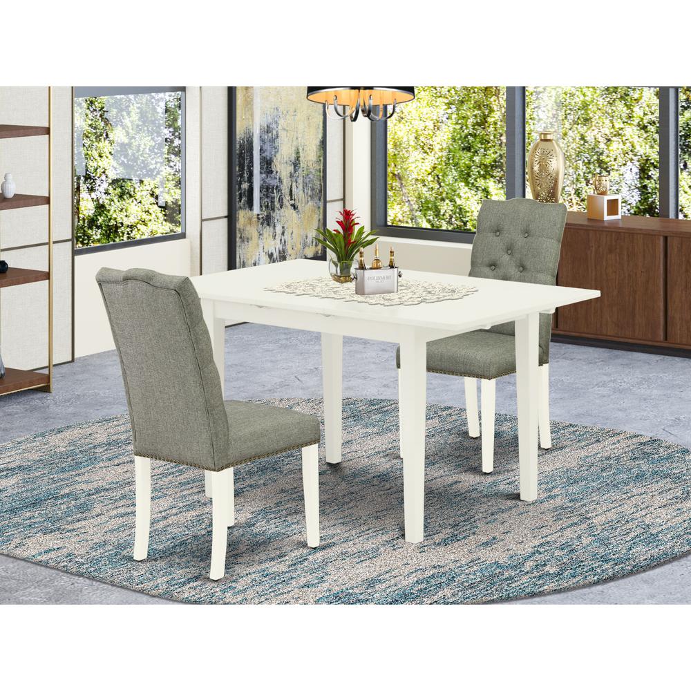 Dining Table- Parson Chairs, NOEL3-LWH-07