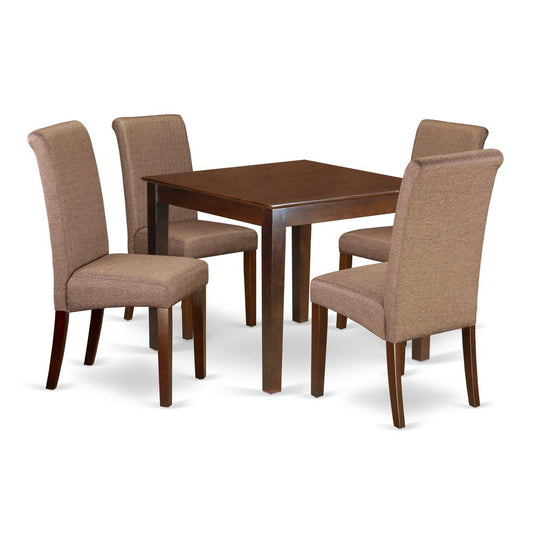 Dining Room Set Mahogany, OXBA5-MAH-18