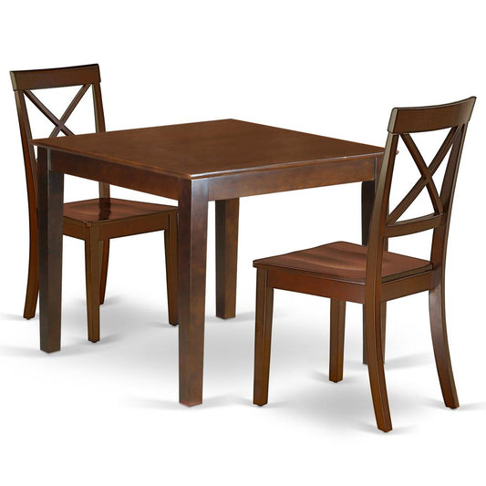 Dining Room Set Mahogany, OXBO3-MAH-W