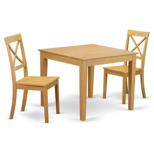 Dining Room Set Oak, OXBO3-OAK-W