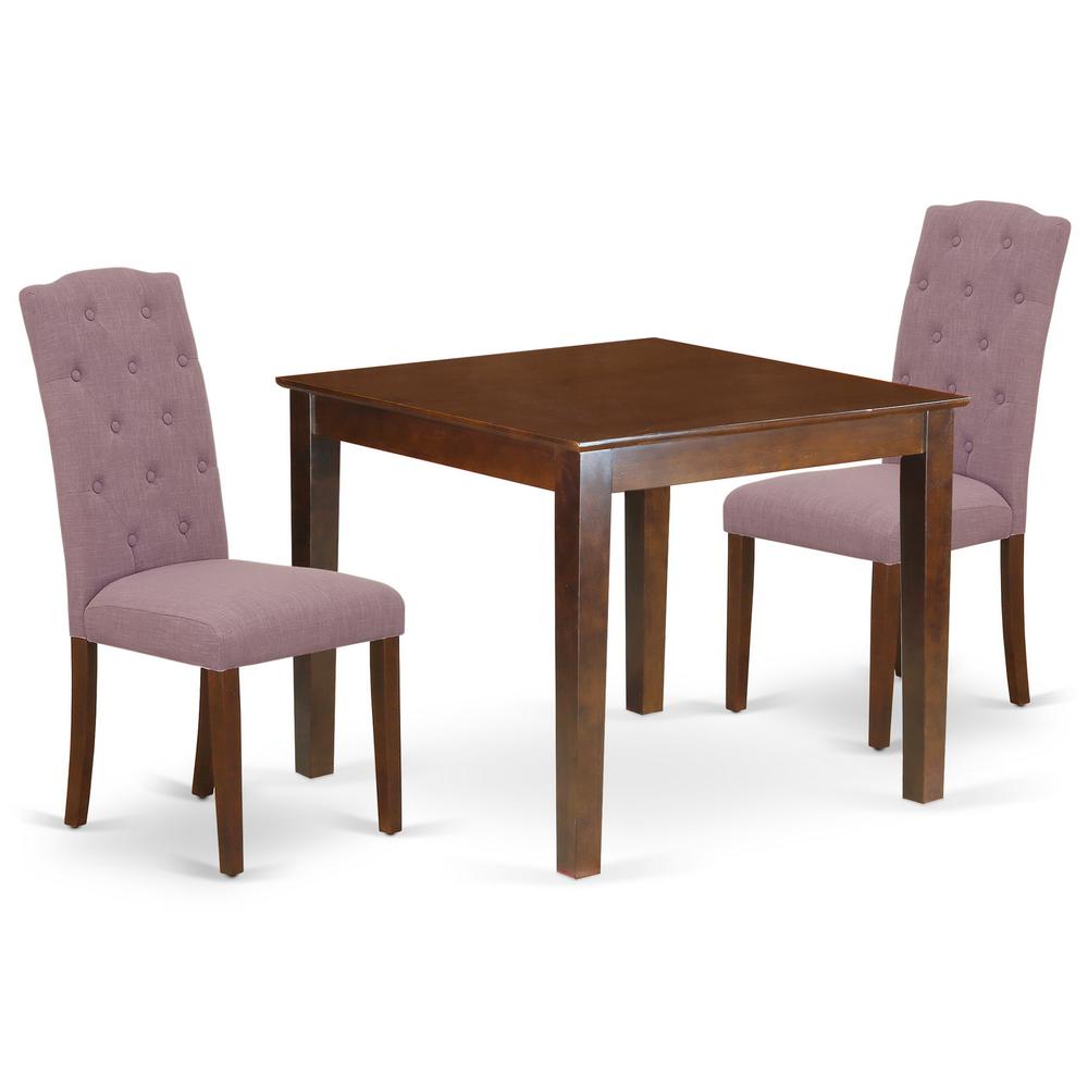 Dining Room Set Mahogany, OXCE3-MAH-10