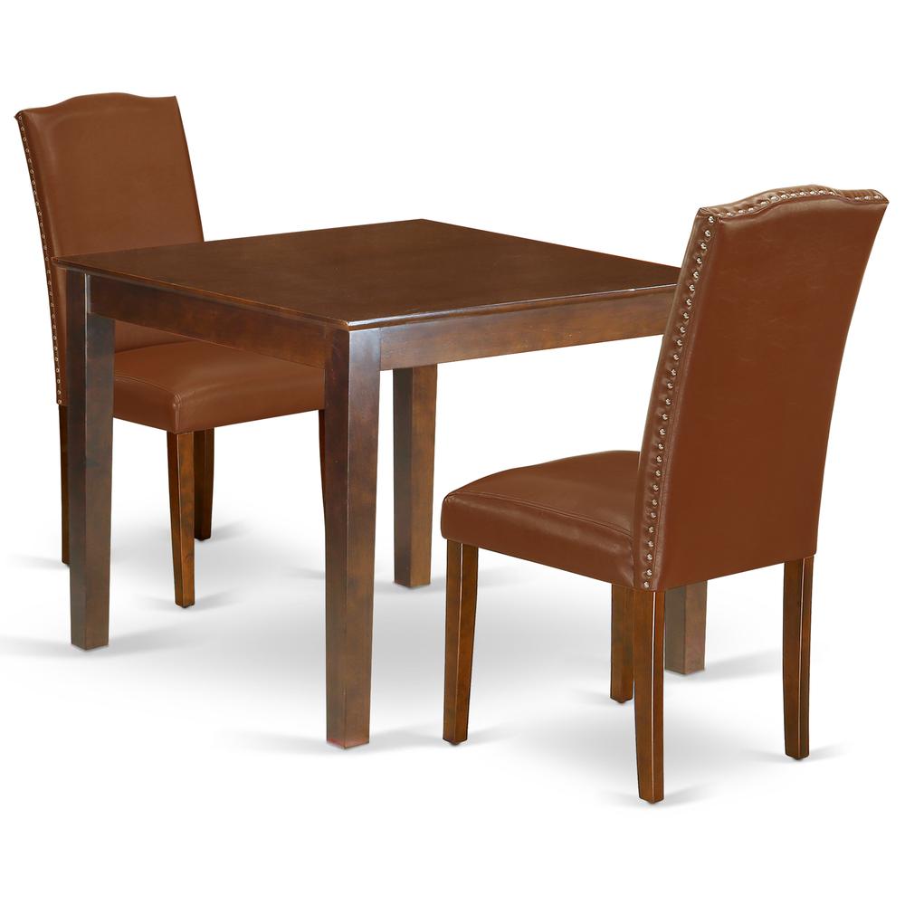 Dining Room Set Mahogany, OXEN3-MAH-66