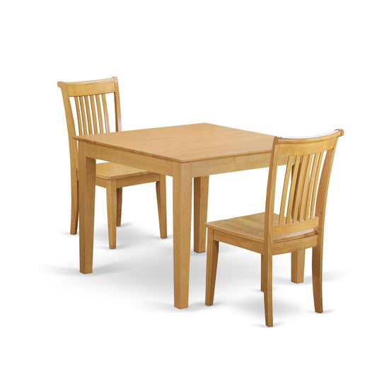 Dining Room Set Oak, OXPO3-OAK-W