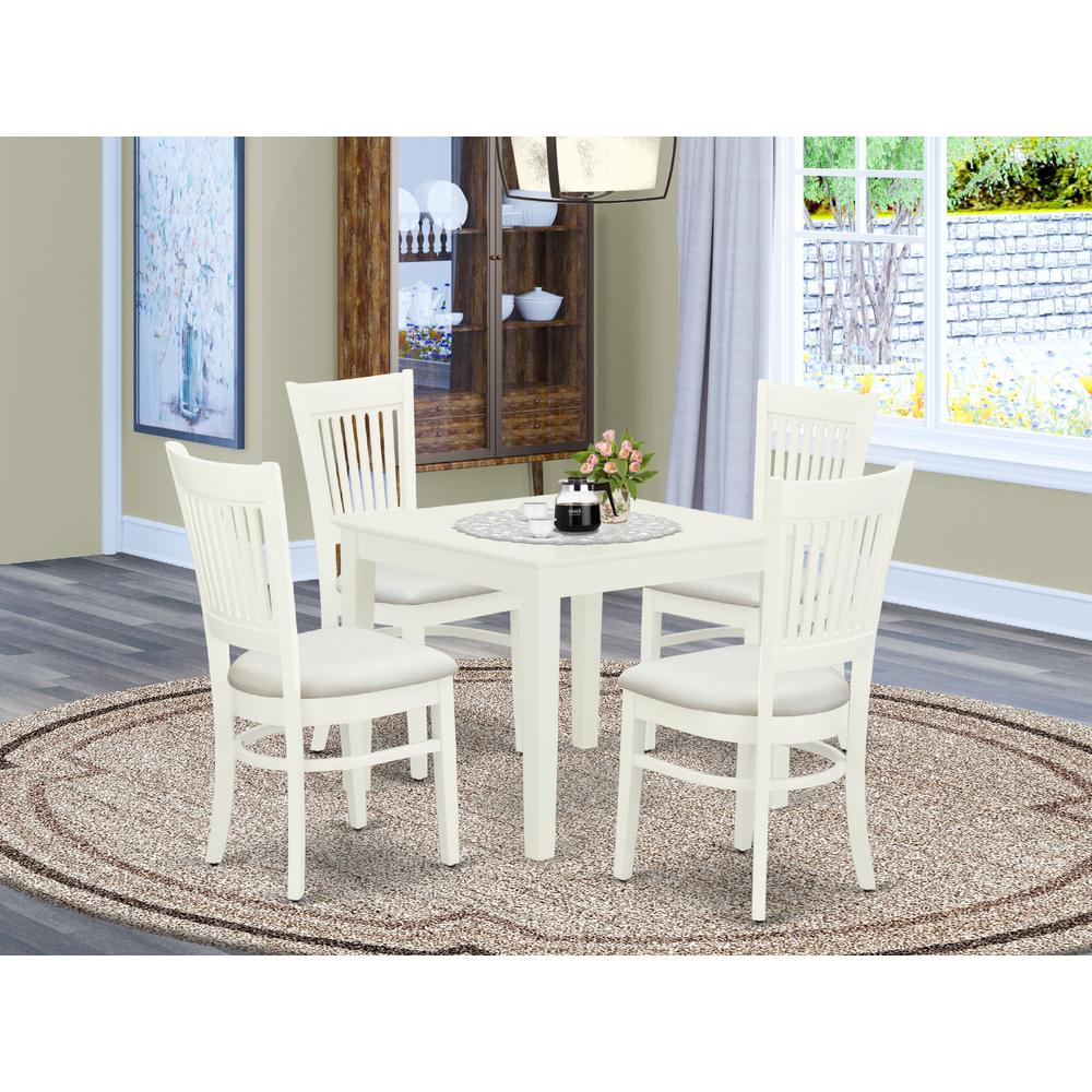 Dining Table- Dining Chairs, OXVA5-LWH-C