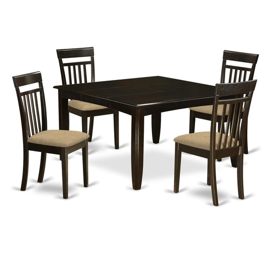 Dining Room Set Cappuccino, PFCA5-CAP-C