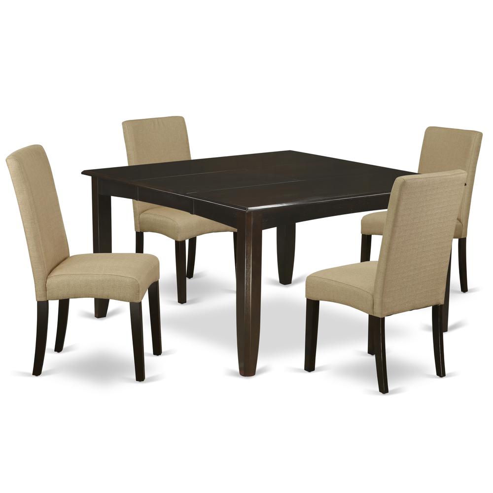 Dining Room Set Cappuccino, PFDR5-CAP-03