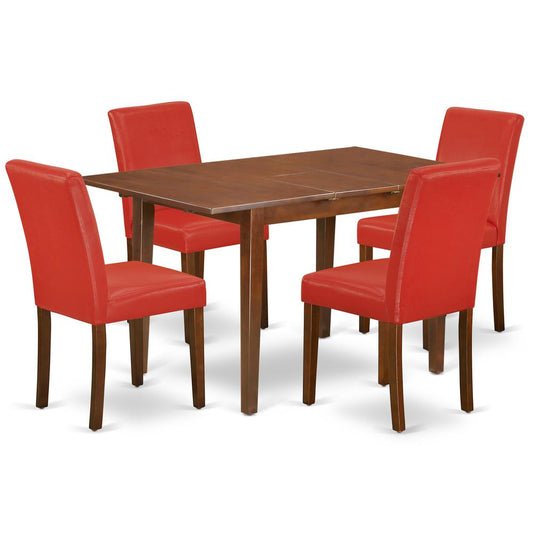 Dining Room Set Mahogany, PSAB5-MAH-72