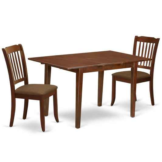 Dining Room Set Mahogany, PSDA3-MAH-C