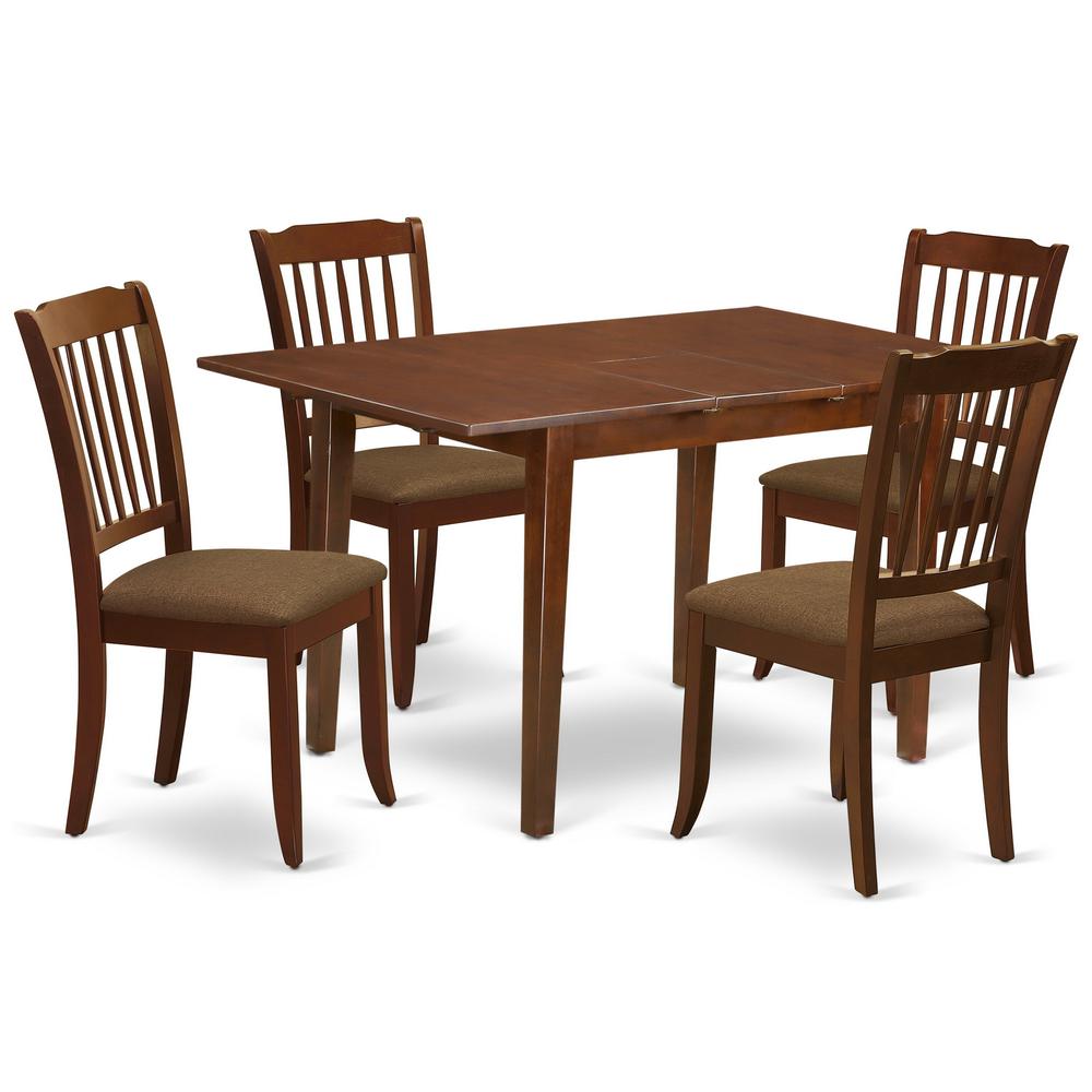 Dining Room Set Mahogany, PSDA5-MAH-C