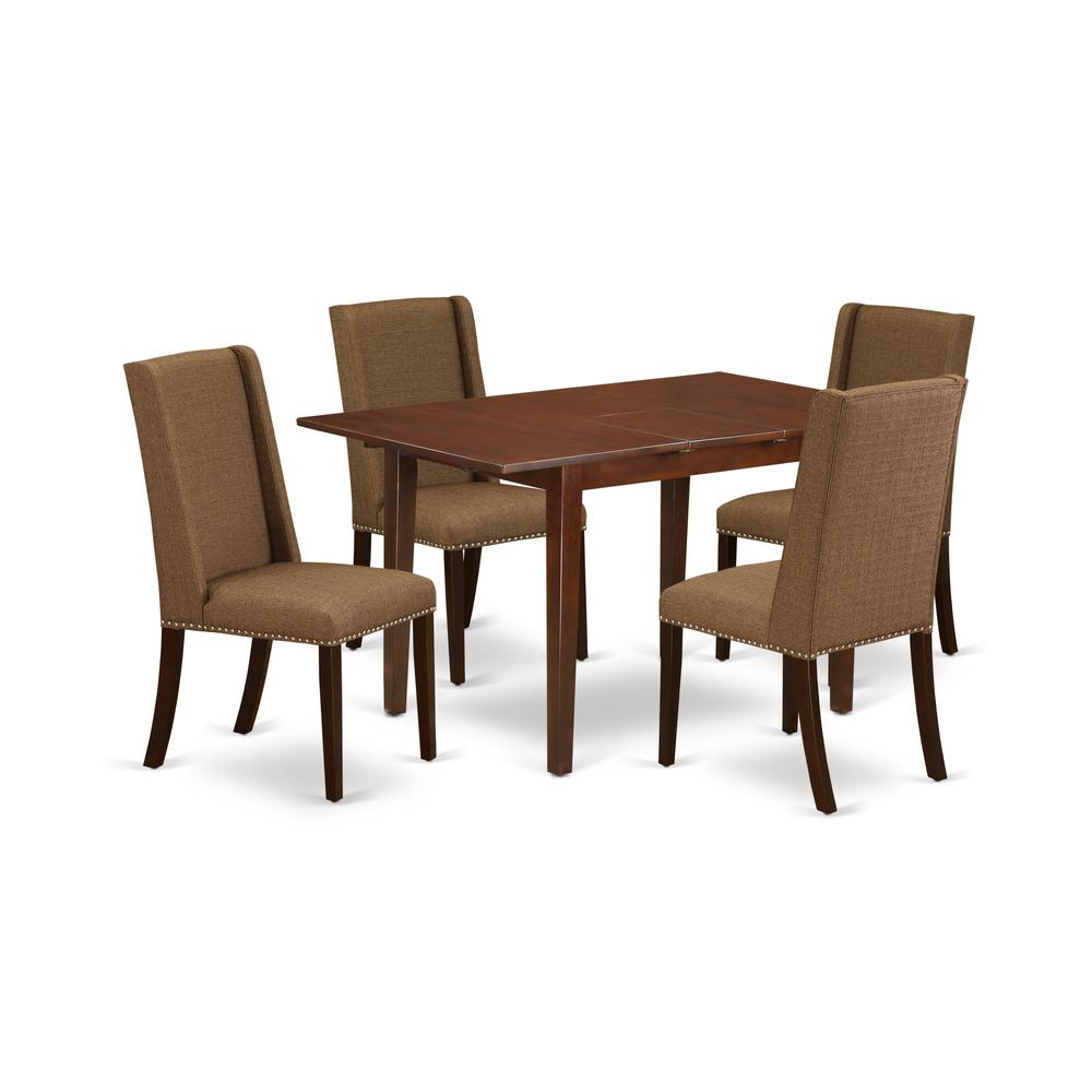 Dining Room Set Mahogany, PSFL5-MAH-18