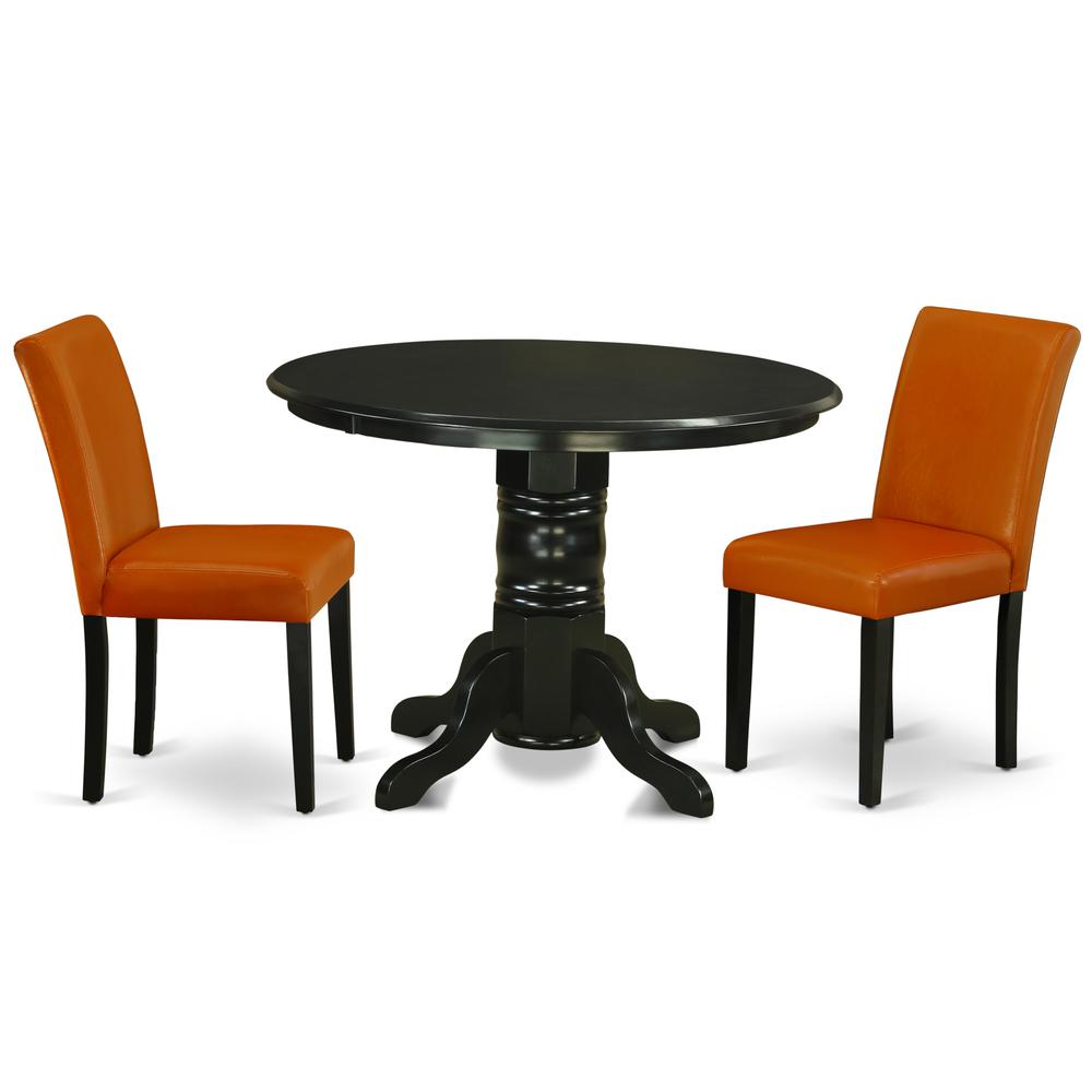 Dining Room Set Black, SHAB3-BLK-61