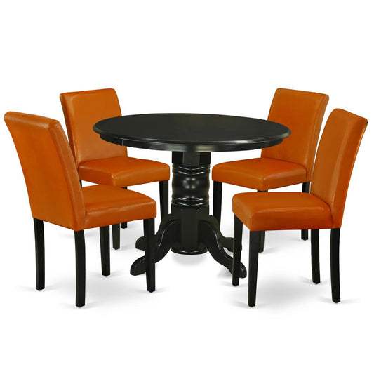 Dining Room Set Black, SHAB5-BLK-61