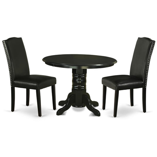 Dining Room Set Black, SHEN3-BLK-69