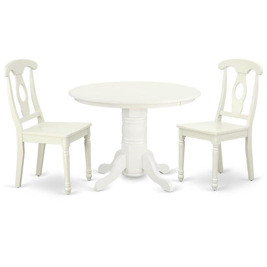 Dining Room Set Linen White, SHKE3-LWH-W