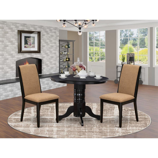 Dining Room Set Black, SHLA3-BLK-47