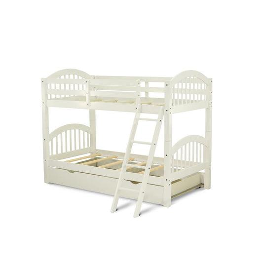 Youth Bunk Bed White, VEB-05-TU