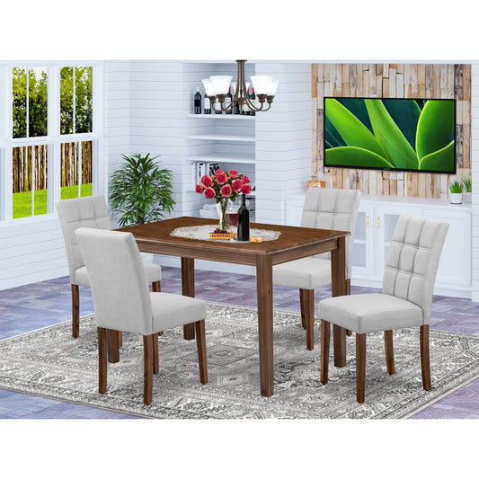 5 Piece Dining Set consists A Modern Table