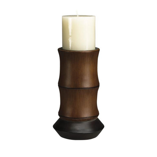 Bamboo Resin Candle Holder