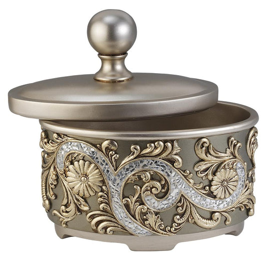 Silver Vine Decorative Box