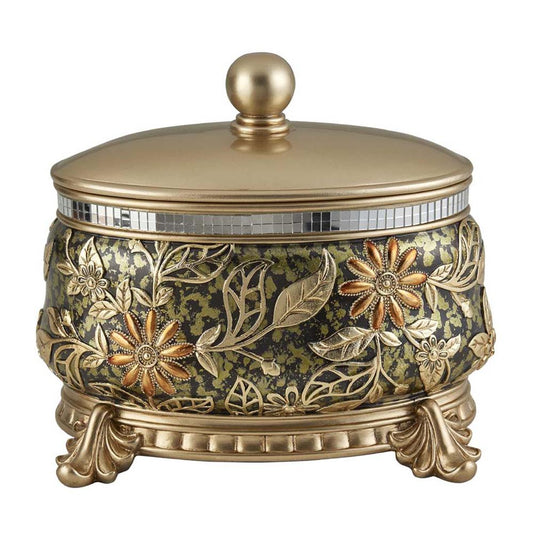 9"H Chrysanthemum Decorative Box