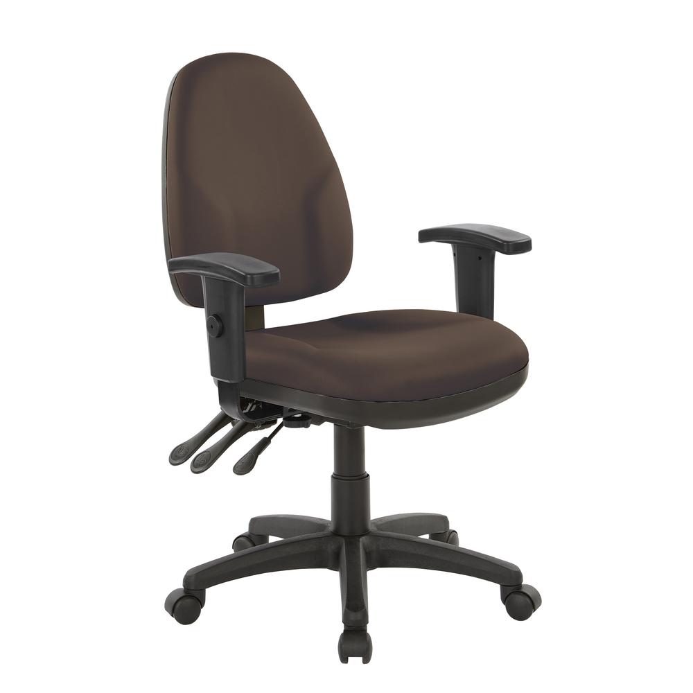 Dual Function Ergonomic Chair in Dillon Java, 36427-R102