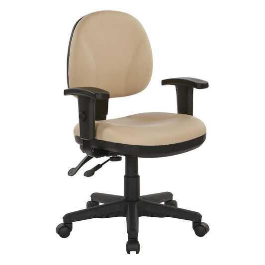 Sculptured Ergonomic Managers Chair in Dillon Buff, 8180-R104