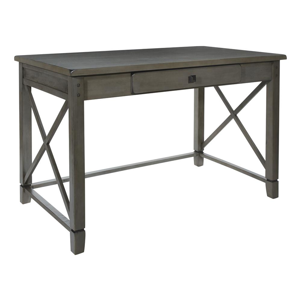 Hillsboro Writing Desk in Grey Wash K/D, HSB25-WGR