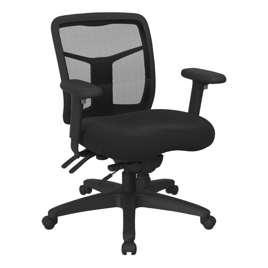 ProGrid¬Æ Back Mid Back Managers Chair inIcon Black, 92893-231