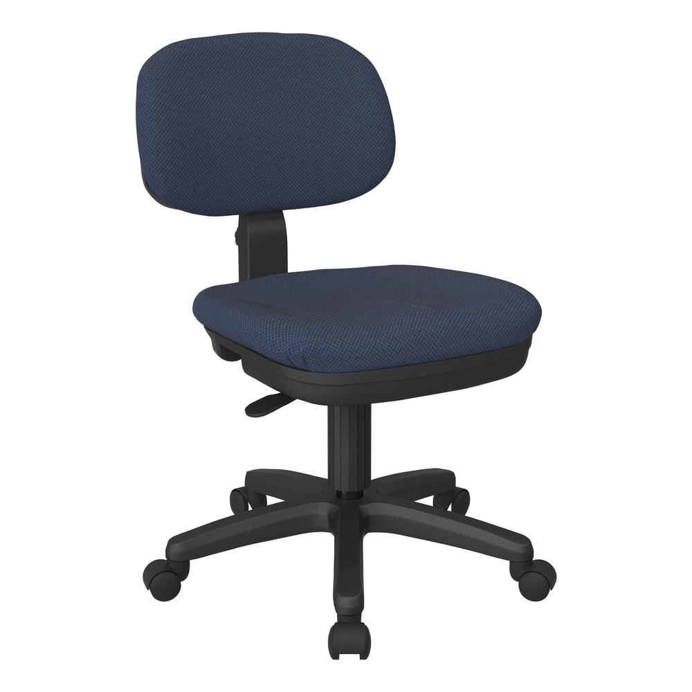 Basic Task Chair in Diamond Blue Galaxy fabric, SC117-296