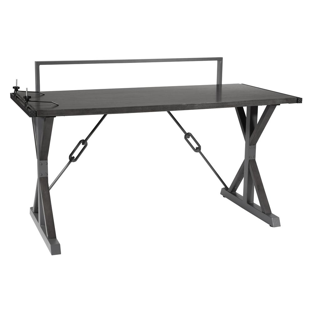 Creator Instructable Desk in Grey, CRE25-GRY