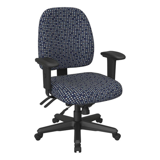 Ergonomics Chair in Fine Tune Indigo, 43808-K113