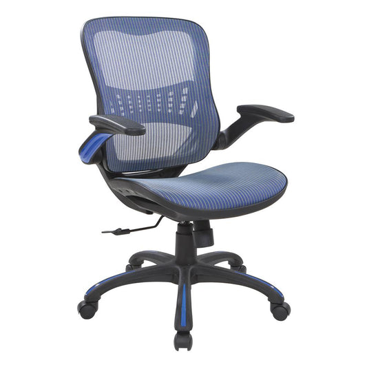 Mesh Seat and Back Manager‚Äôs Chair in Blue Mesh, 69906-7