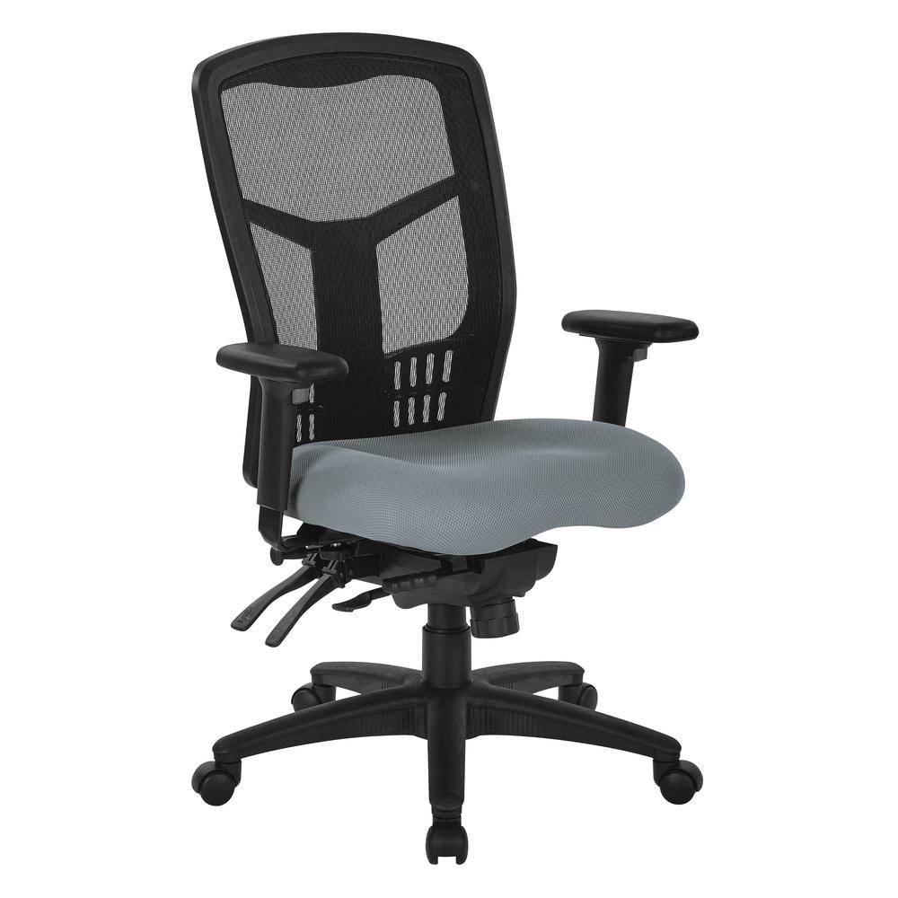 ProGrid¬Æ High Back Managers Chair in Fun Colors Grey, 92892-2M