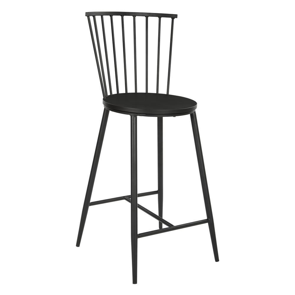 Bryce Counter Stool 26" with Black Metal Frame, BRY6526-3