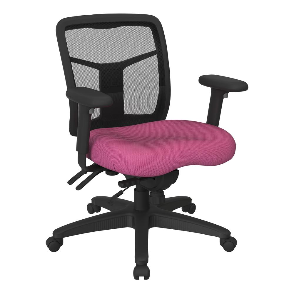 ProGrid¬Æ Back Mid Back Managers Chair inFun Colors Pink, 92893-261