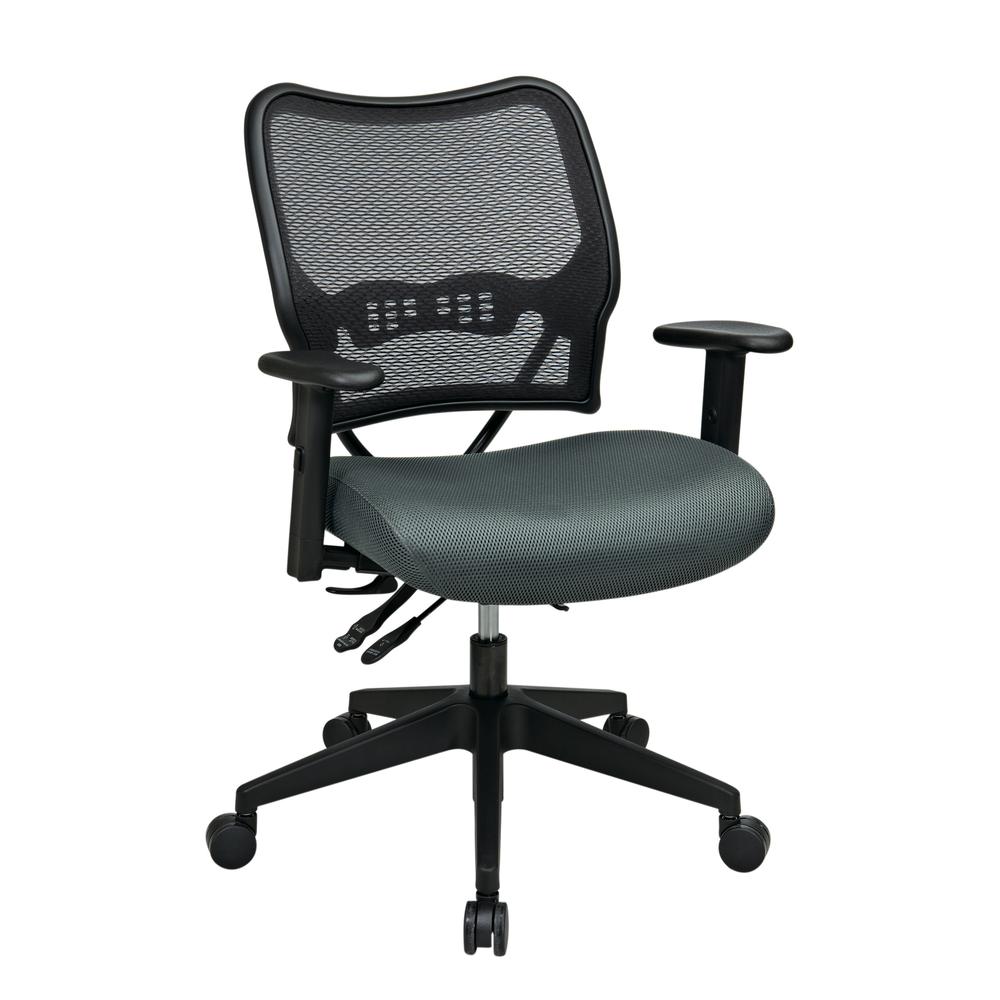 Deluxe Chair with AirGrid¬Æ Back and Grey Mesh Seat, 13-37N9WA-2M