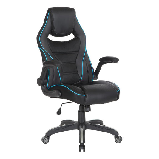 Xeno Gaming Chair in Blue Faux Leather, XEN25-BL