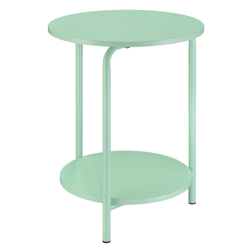 Elgin Metal Accent Table in Mint