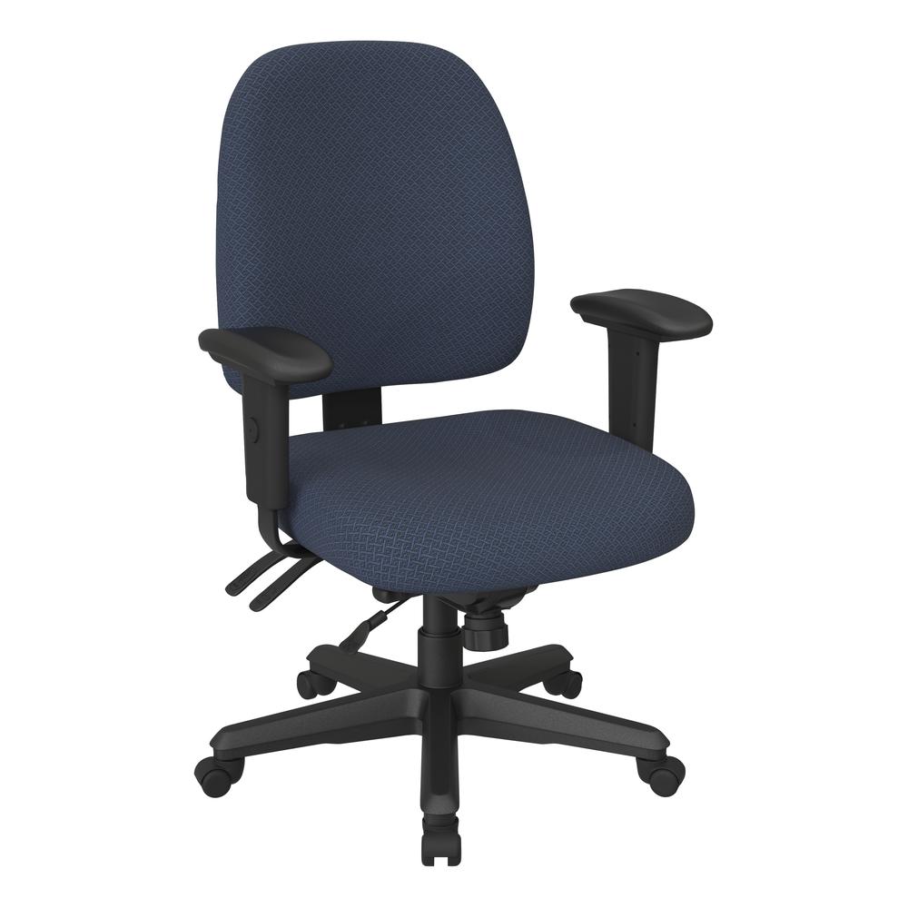 Ergonomics Chair in Interlink Ink Blue, 43808-104