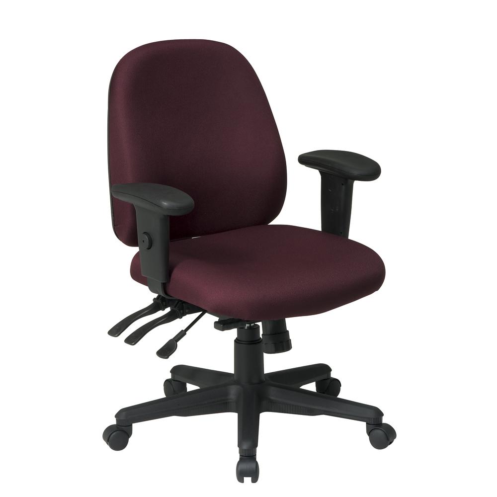 Ergonomics Chair in Icon Burgundy, 43808-227