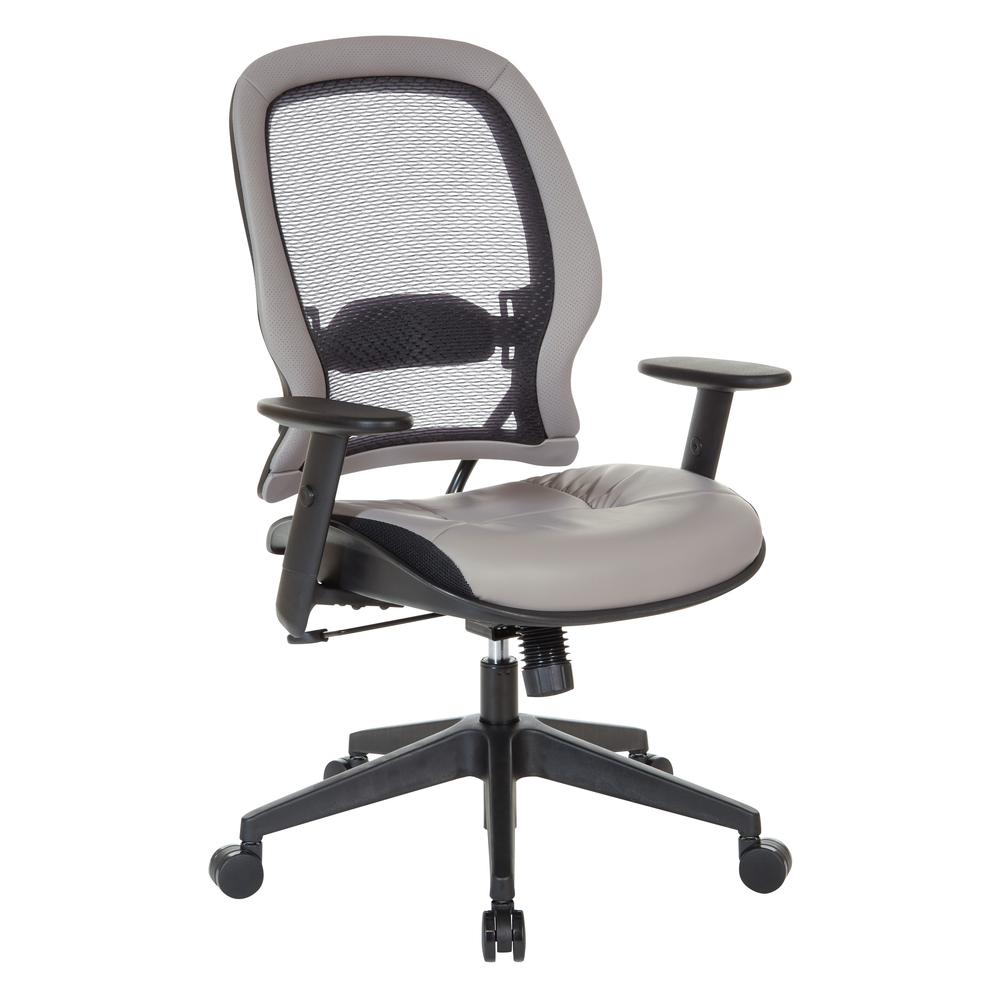 Dark Air Grid¬Æ Back Managers Chair, Black/Stratus