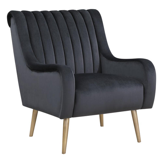 Cassia Arm Chair, Black