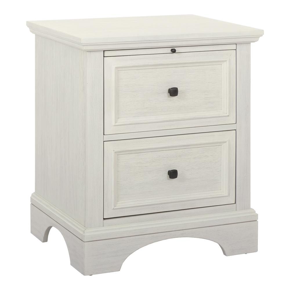 Farmhouse Basics Nightstand, Rustic White